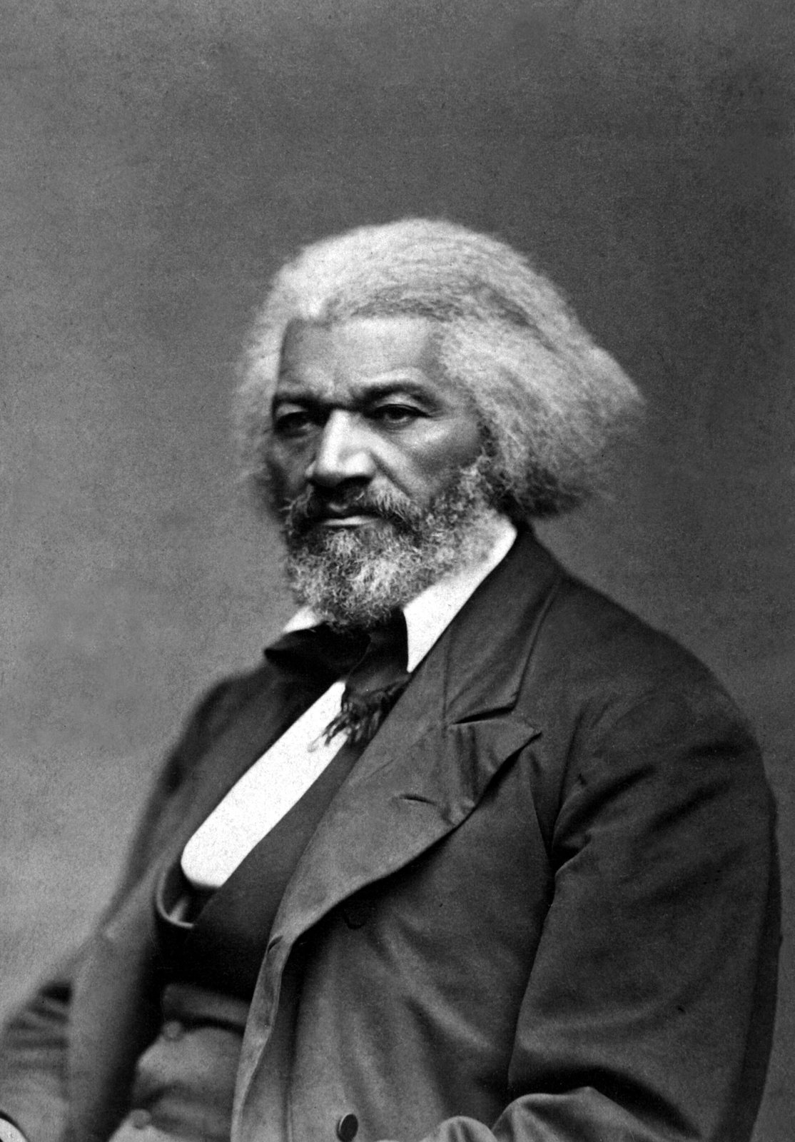 Portrait photograph of Frederick Douglass, about 1879.