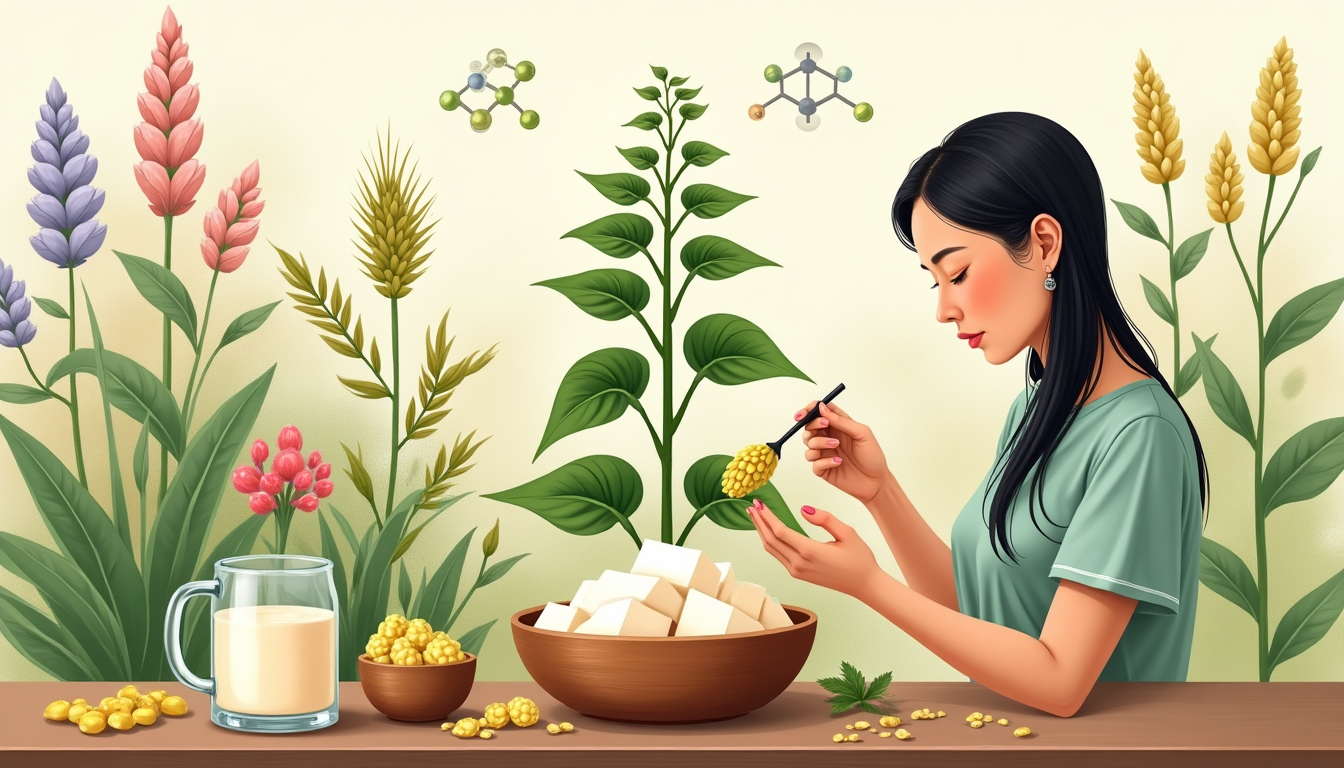 Phytoestrogen-containing plants