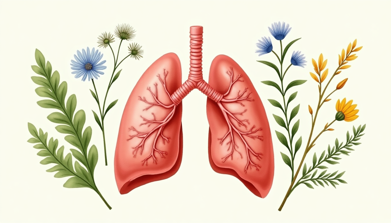 ถุงลมโป่งพองและสมุนไพรรักษา — ถุงลมเสียหายกับสมุนไพรบำรุง