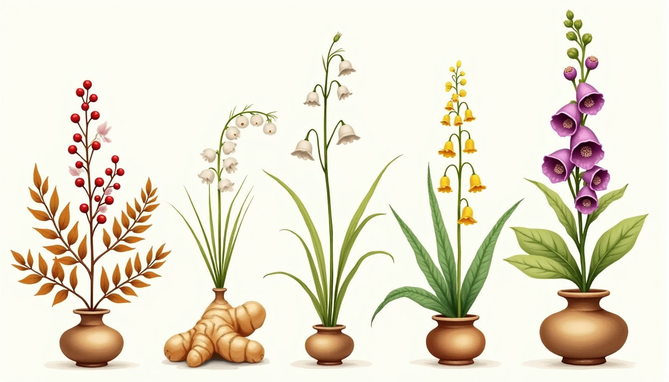 สมุนไพรบำรุงหัวใจและขับลม